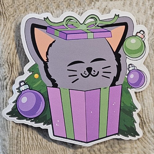 holidays are here mus mus sticker