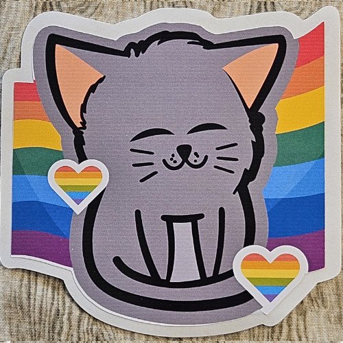 pride mus mus sticker