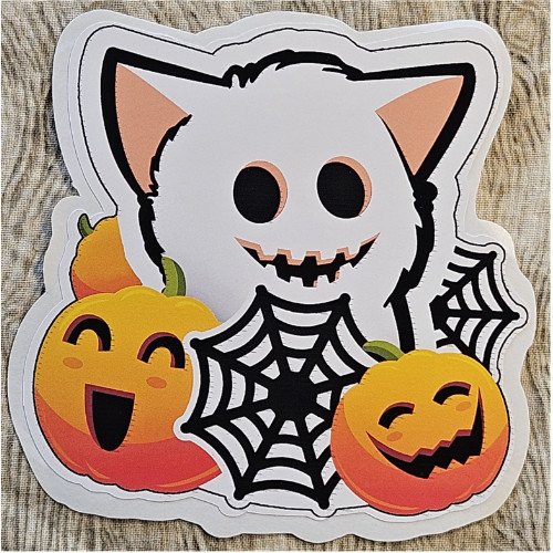 skelly o ween mus mus sticker